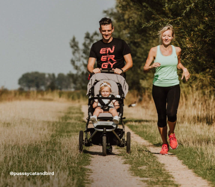 Can the urban jungle buggy be used for jogging as well Mountain Buggy support