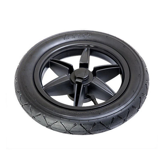 How can I balance the tyre tread on the rim?